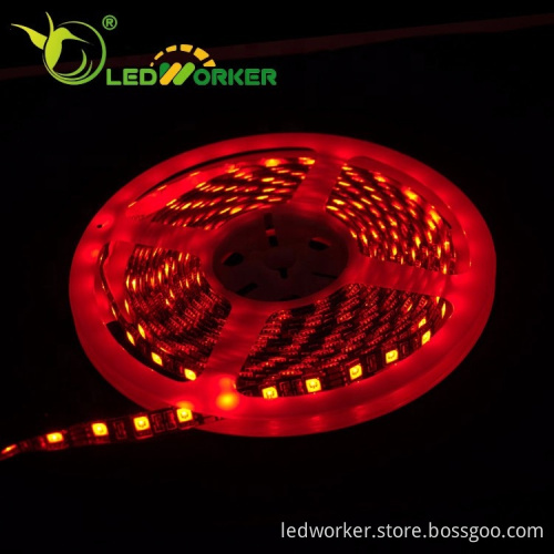 RGB LED Strip 60 LEDs/m DC 5V-1.5V 5050 2835 Flexible Light Strip